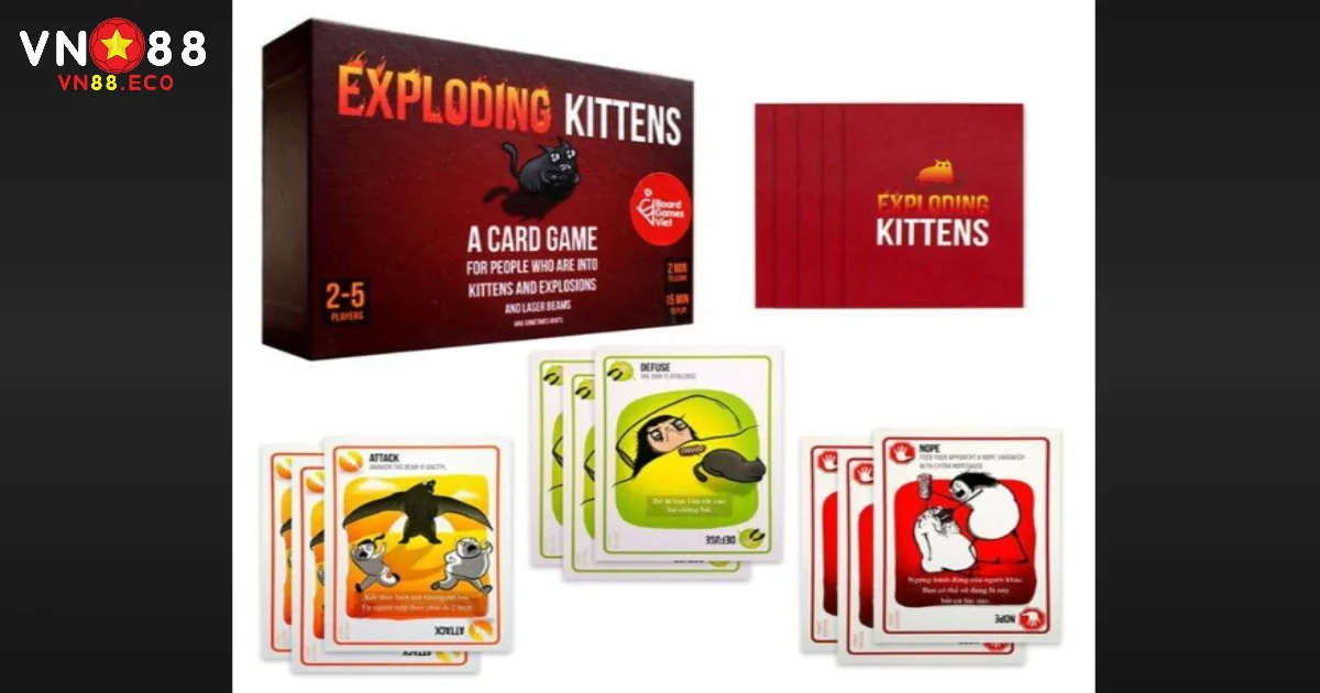 Bài Mèo Nổ VN88 – Game Vui Nhộn Với Lối Chơi Đầy Sáng Tạo 1 Bài Mèo Nổ VN88 Là Gì? Luật Chơi Cơ Bản Bạn Nên Biết